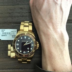 Gold Michael Kors watch